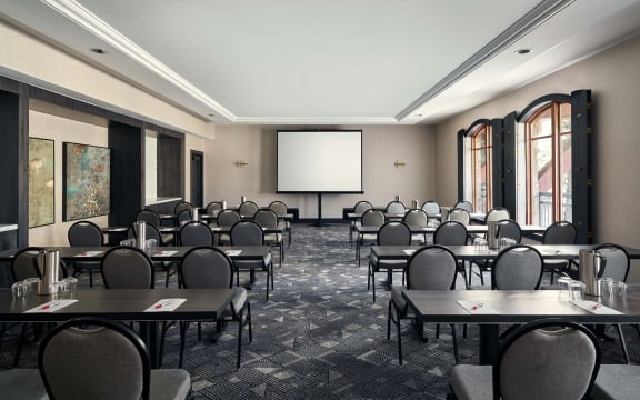 A conference room in The Hythe Vail CO