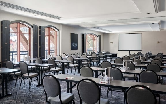 A meeting space in Vail CO
