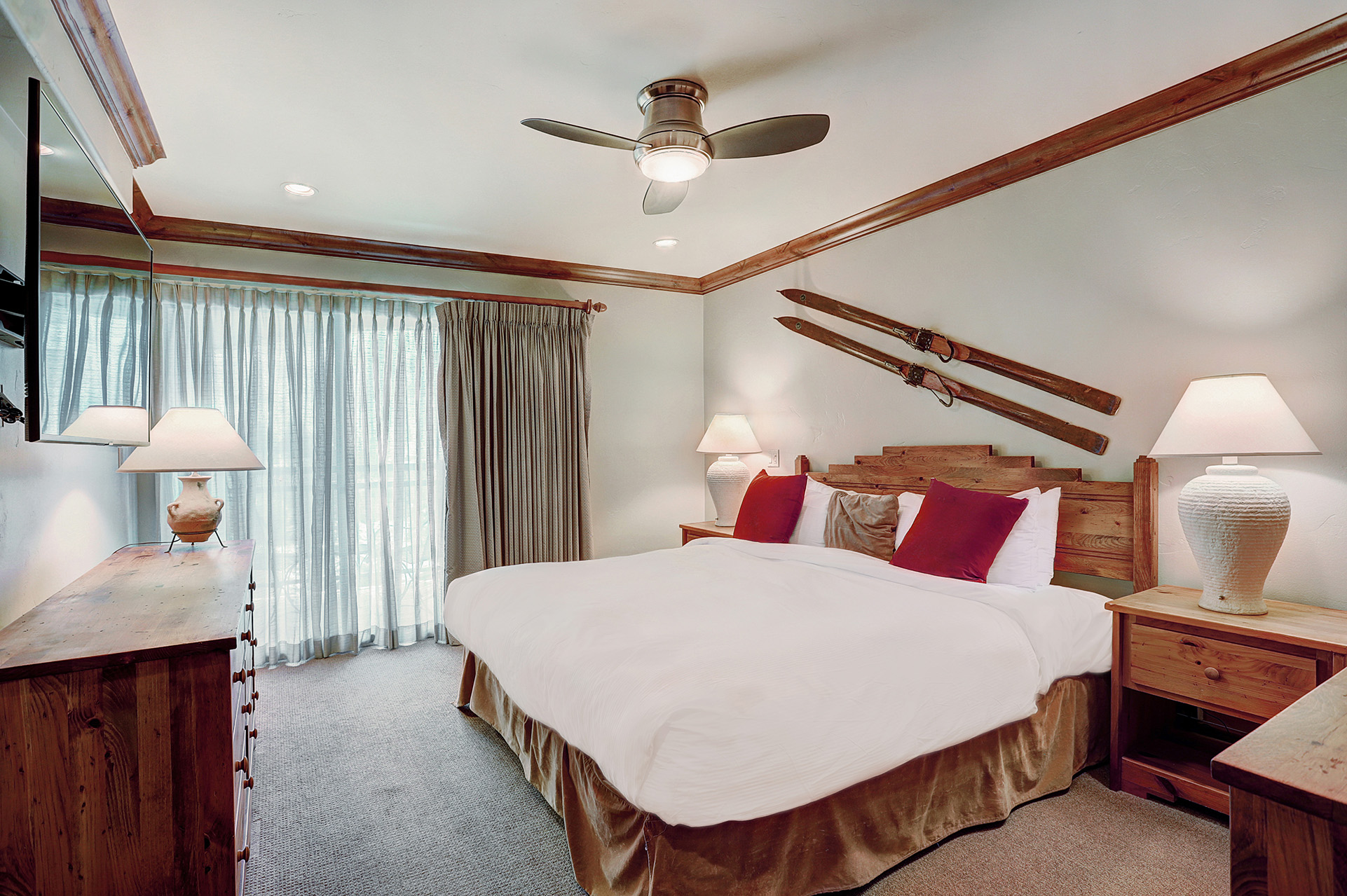 A room within the 3 bedroom suite at The Hythe Vail CO