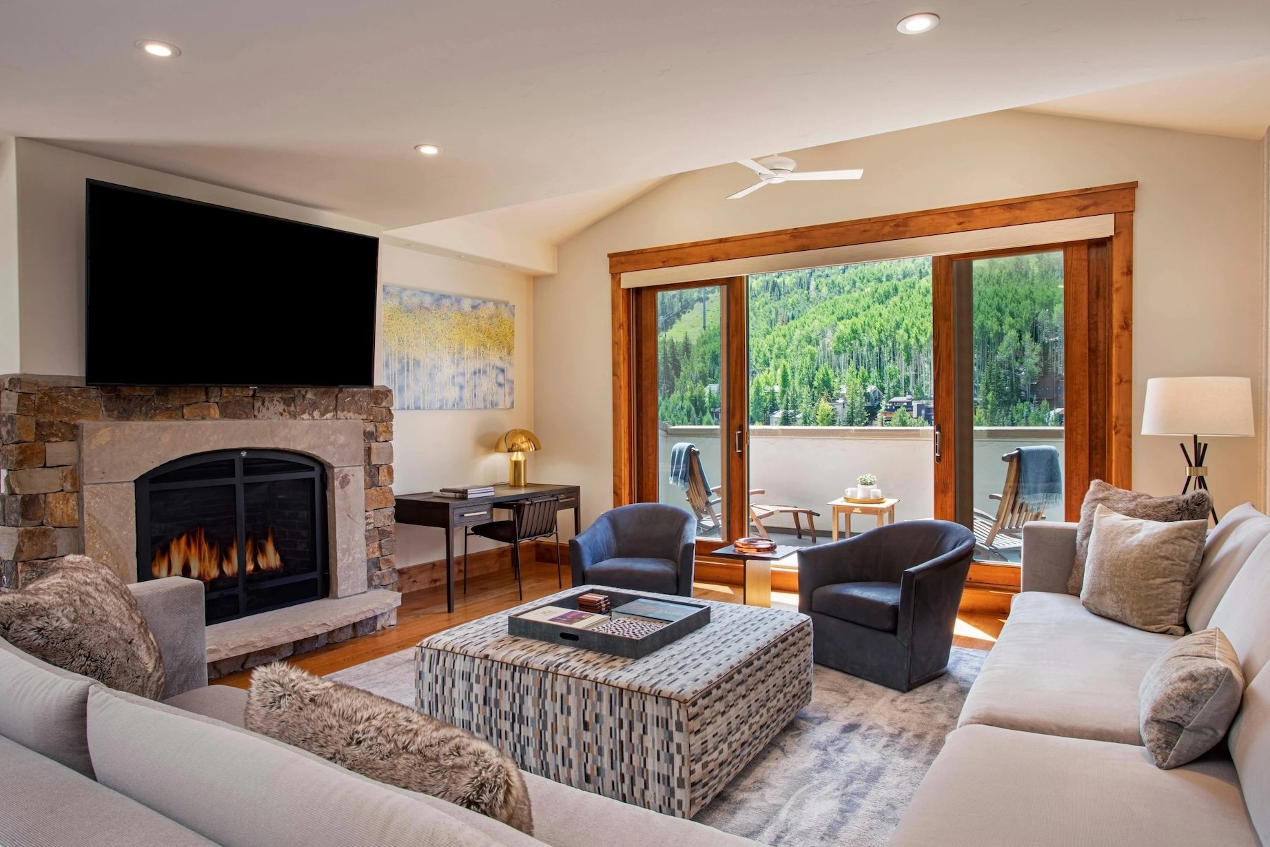 Living Room of Mountain View Residences